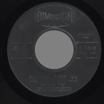 LITTLE EVA - Let's Start The Party Again / Please Hurt Me - 45T (SP 2 titres)