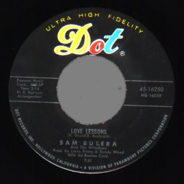 Sam Butera And The Witnesses 7"