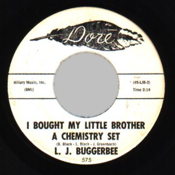 L.J. BUGGERBEE - Lonesome Louie / I Bought My Brother a Chemistry Set - 7inch (SP)
