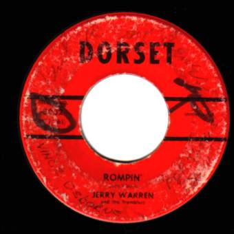 JERRY WARREN & THE TREMBLERS - Tremble / Rompin' - 45T (SP 2 titres)
