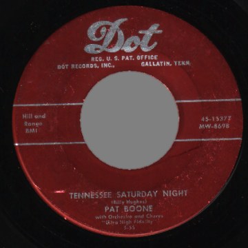 Pat Boone - Ain't That A Shame / Tennessee Saturday Night