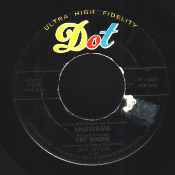 Pat Boone - Anastaisa / Don't Forbid Me