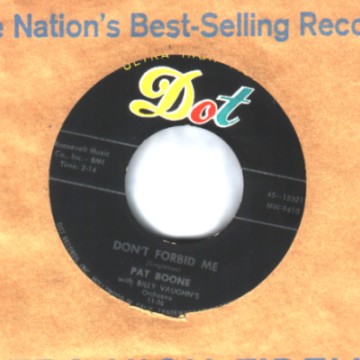 Anastasia / Don't Forbid Me - Pat Boone