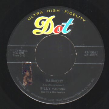 Vaughn,Billy Sail+Along+Silvery+Moon+/+Raunchy 45RPM