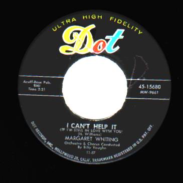 Margaret Whiting 7"