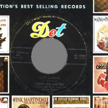 IVORY JOE HUNTER - Stolen moments / city lights - 45T (SP 2 titres)