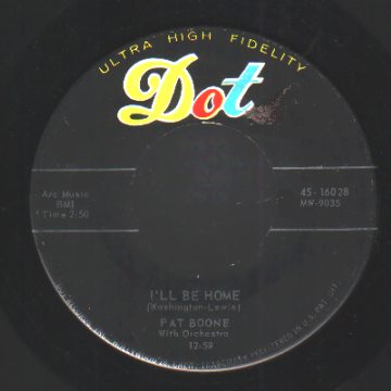 Pat Boone - Ain't That A Shame / I'll Be Home