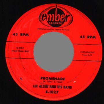 LEE ALLEN - Walkin' With Mr Lee / Promenade - 7inch (SP)