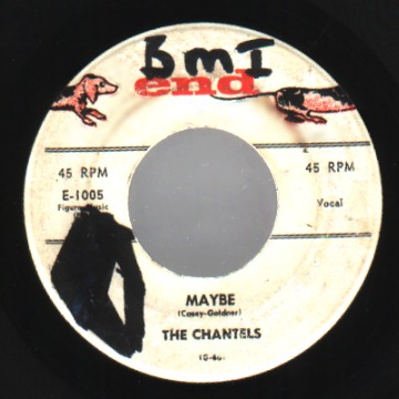THE CHANTELS - Come My Little Baby / Maybe - 7inch (SP)