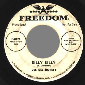 Billy Billy / Give Your Love T listings