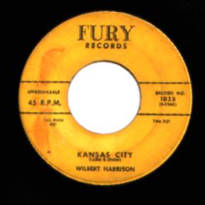 WILBERT HARRISON - Kansas City / Listen, My Darling - 45T (SP 2 titres)