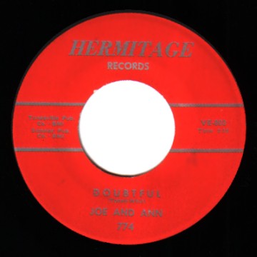 JOE & ANN - Can't Help It / Doubtful - 7inch (SP)