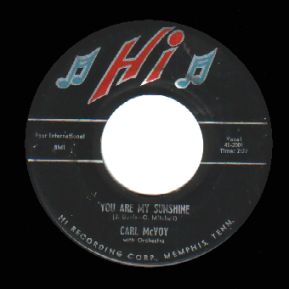 Carl Mccoy 7"