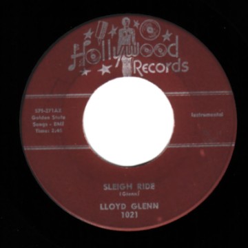 LLOYD GLENN / CHARLES BROWN - Sleigh Ride / Merry Christmas Baby - 45T (SP 2 titres)