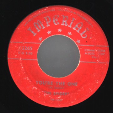 THE SPIDERS - You're The One / I Didn't Want To Do It - 7inch (SP)