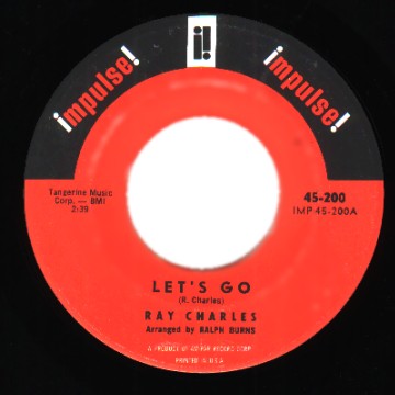 RAY CHARLES - One Mint Julep / Let's Go USA - 7inch (SP)