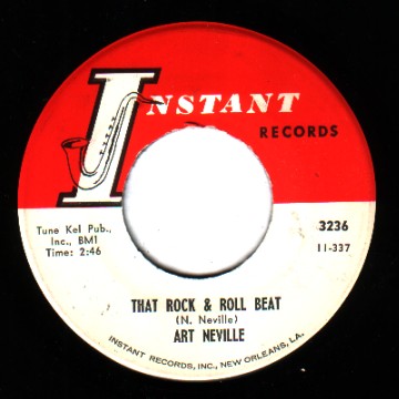 ART NEVILLE - That Rock & Roll Beat / Too Much - 45T (SP 2 titres)