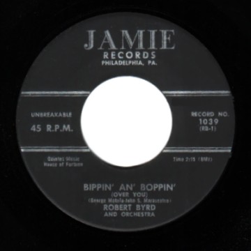ROBERT BYRD - Bippin' And Boppin' / Strawberry Stomp - 45T (SP 2 titres)