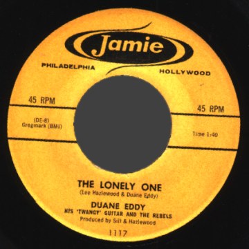 DUANE EDDY - The Lonely One / Detour - 45T (SP 2 titres)