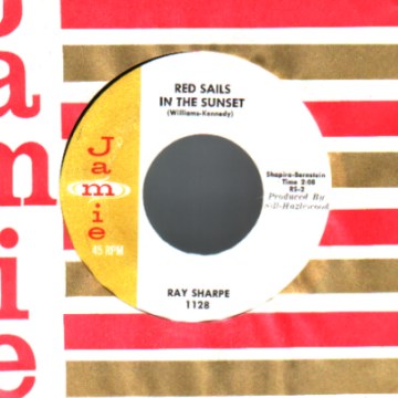 RAY SHARPE - Linda Lu / Red Sails In The Sunset - 45T (SP 2 titres)