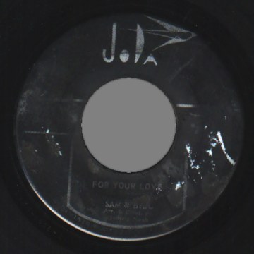 SAM AND BILL - For Your Love / Beautiful Baby, - 45T (SP 2 titres)