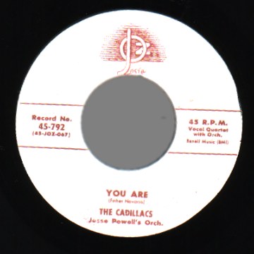 THE CADILLACS - Zoom / You Are - 7inch (SP)