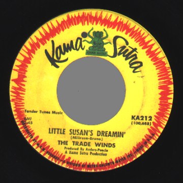 THE TRADE WINDS - Mind Excursion / Little Susan's Dreamin' - 7inch (SP)