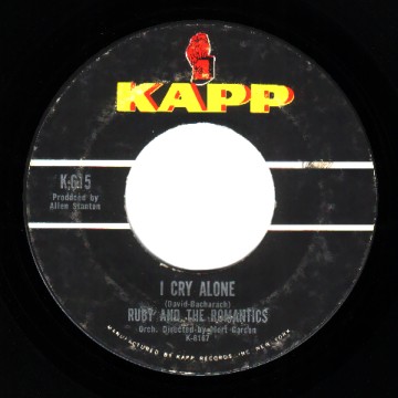 Ruby & The Romantics - I Cry Alone / When You're Young And In Love