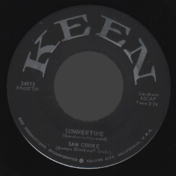 SAM COOKE - You Send Me / Summertime - 45T (SP 2 titres)