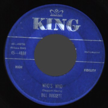 BILL DOGGETT - Who's Who / In A Sentimental Mood - 45T (SP 2 titres)