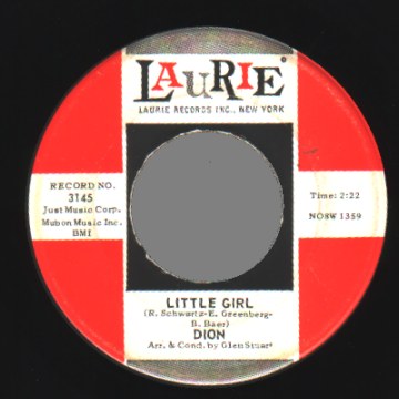 Dion Love+Came+To+Me+/+Little+Girl 45RPM