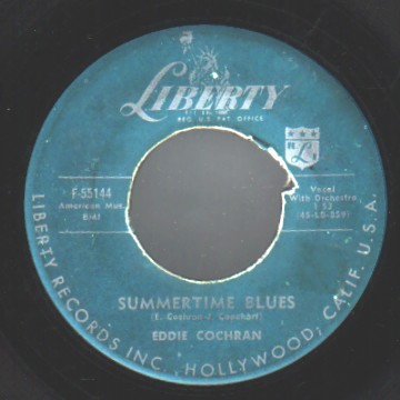 Eddie Cochran 7"