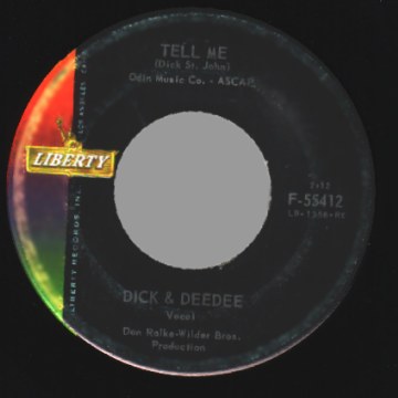 Dick & Deedee - Will You Always Love Me / Tell Me