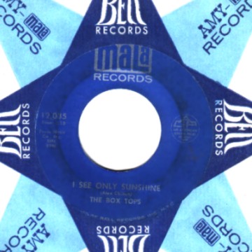 THE BOX TOPS - Sweet Cream Ladies Forward March / I See Only Sunshine - 7inch (SP)