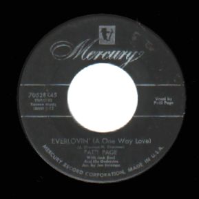 PATTI PAGE - You Too Can Be A Dreamer / Everlovin' - 7inch (SP)