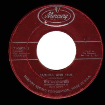 THE DIAMONDS - Faithful And True / Little Darlin' - 45T (SP 2 titres)