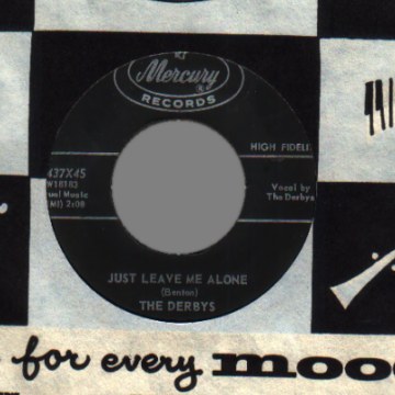 THE DERBYS - Just Leave Me Alone / Night After Night - 45T (SP 2 titres)