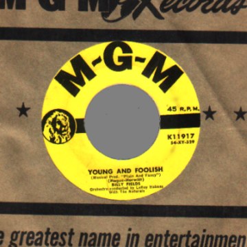 Billy Fields W/ Leroy Holmes & The Naturals 7"