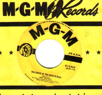 SHEB WOOLEY - The Birth of The Rock N Roll / A King Or A Clown - 45T (SP 2 titres)
