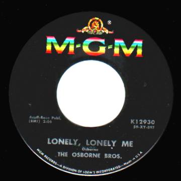 Osborne Brothers - Blame Me / Lonely, Lonely Me