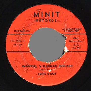 K-Doe,Ernie Wanted $10,000 Reward / Mother In Law 7''