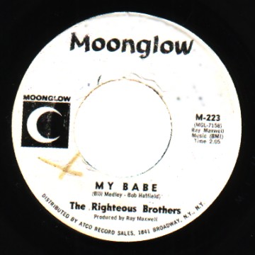 THE RIGHTEOUS BROTHERS - My Babe / Fee-Fi-Fidily-I-Oh - 7inch (SP)