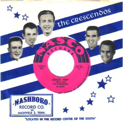 THE CRESCENDOS - School Girl / Crazy Hop - 45T (SP 2 titres)
