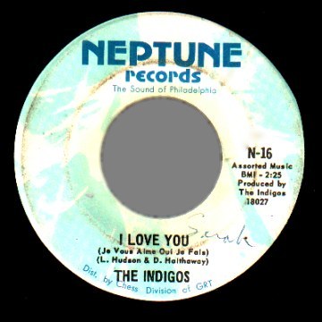 THE INDIGOS - Taboo / I Love You - 7inch (SP)