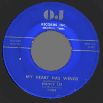 NANCY LEE & THE BACHELORS - You're My Inspiration / My Heart Has Wings - 45T (SP 2 titres)