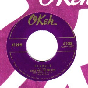 LITTLE JOE & THE THRILLERS - Peanuts / Lilly Lou - 45T (SP 2 titres)