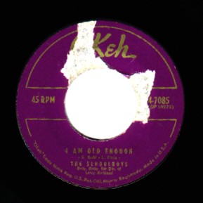 THE SCHOOLBOYS - I Am Old Enough / Mary - 7inch (SP)