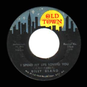 BILLY BLAND - Momma Stole The Chicken / I Spend My Life Loving You - 45T (SP 2 titres)
