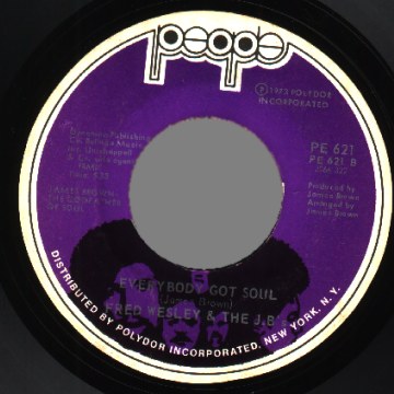 FRED WESLEY & THE JBS - Doing it to death / Everybody got soul - 7inch (SP)