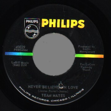 THE TEAM MATES - Once There Was A Time / Never Believed In Love - 7inch (SP)